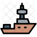 Navy Ship Industry Sail Industry Icon