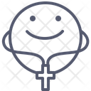 Necklace Cross Necklash Icon