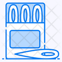 Needles Sewing Tools Slender Tool Icon