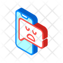 Negative Review Isometric Icon