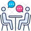 Negotiation Adult Business Person Icon