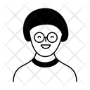 Nerd Avatar Character Icon