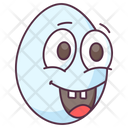 Edible Nerd Egg Egg Shell Icon