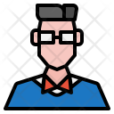 Nerds Male Boy Icon