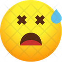 Nervous Emoji Emotion Icon