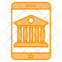 Mobile Banking Finance Icon