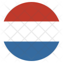 Netherlands Flag Circle Icon