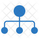 Network Connection Chart Icon