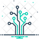 Tree Network Circuit Icon