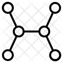 Atom Network Pattern Icon