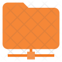 Network Connected Folder Icon