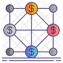 Network Economy Icon