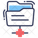 Network Folder Sftp Secure Icon