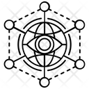 Network Monitoring Control Networking Connected Network Icon