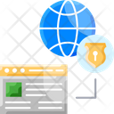 Network Securitym Network Security Internet Security Icon