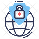 Network Security Protection Internet Icon