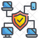 Network Security Network Database Icon