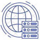 Centralized Database Internet Server Server Network Icon