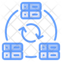 Server Connection Data Server Database Icon