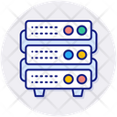 Network Storage Computing Data Center Icon