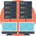 Network Storage Computers Icon