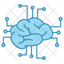 Neural Network Cyber Icon