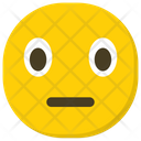 Neutral Face Emoticon Smiley Icon