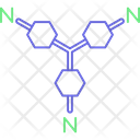 Neutron Chemistry Hydrogen Molecule Icon