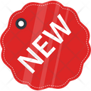New Sticker Label New Icon