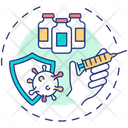 Vaccine Test Clinical Icon