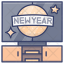 Year Tv Live Icon