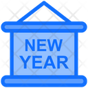 New Year Frame Icon