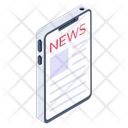 Mobile News Online News News App Icon