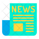News Paper News Page Icon