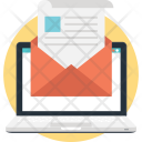 Newsletter Laptop Email Icon