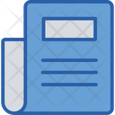 Feed Newspaper Press Release Icon