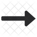 Next Arrow Icon - Download in Glyph Style