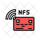 Nfs Card Wifi Card Contactless Icon