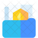 Folder Document Data Icon