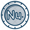 Ngultrum Coins Currency Coin Icon
