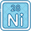 Nickel Periodic Table Chemists Icon