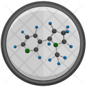 Nicotine Molecule Model Icon