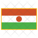 Niger Flag Country Icon