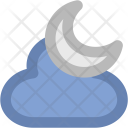 Night Moon Evening Icon