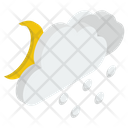 Snowfall Rainstorm Hail Weather Icon