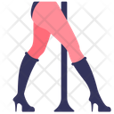 Leg Nightclub Woman Icon