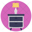 Nightstand Table Bedside Icon
