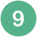 Nine Number Icon