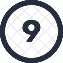 Number Circle Icon