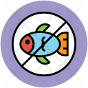 No Fish Seafood Icon